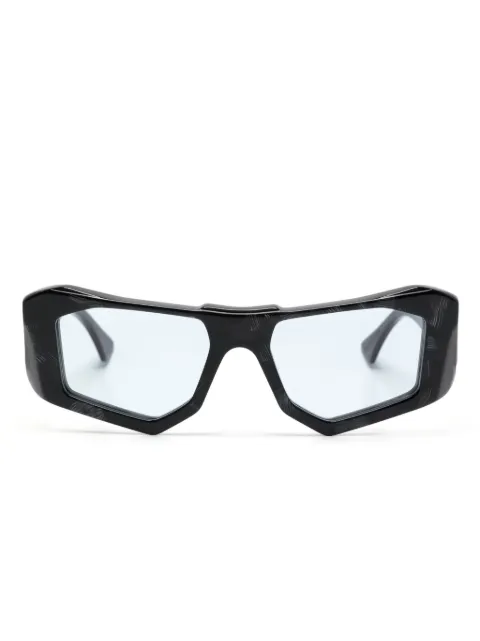 Kuboraum oversized sunglasses Black F6