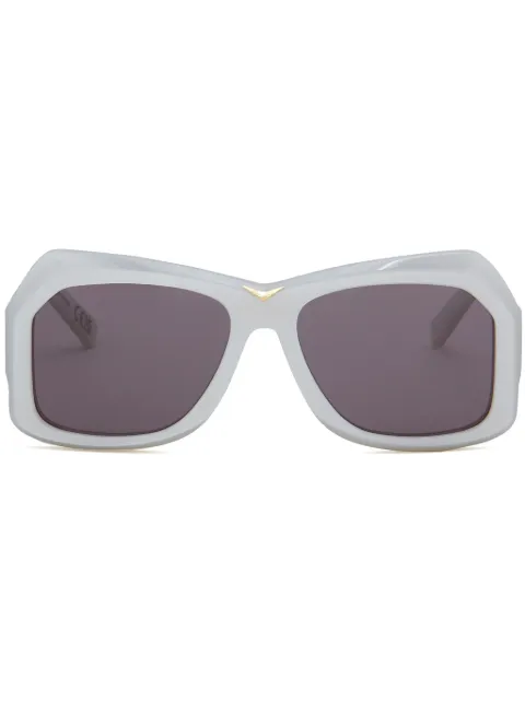 Marni Eyewear Tiznit oversize-frame sunglasses Neutrals EWME0056X0H3700