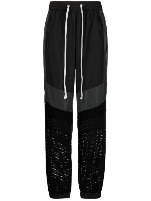 God's Masterful Children panelled track pants Black GMC02BJB12