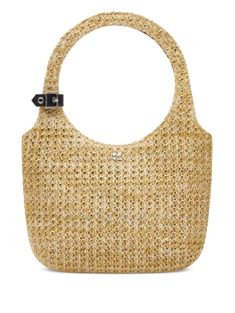 Courrèges Holy shoulder bag Neutrals 224GSA110PL0152