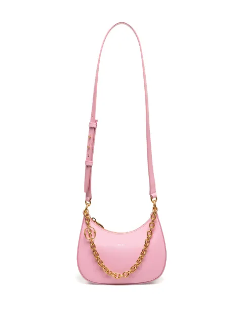 Bally Emblem logo-charm leather crossbody bag Pink WAC02DVT500