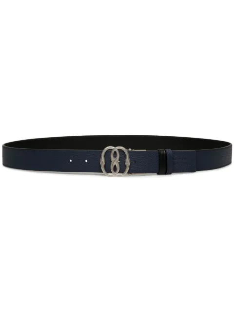 Bally Bally Iconic reversible leather belt Black MBB02MVT446