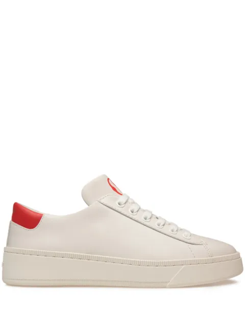 Bally logo-print leather sneakers White WK008WVT005