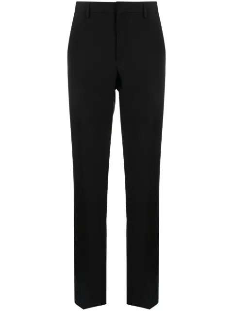 Moschino tapered-leg tailored trousers Black J03200220