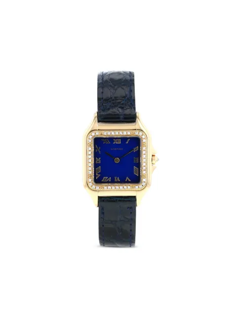 Cartier 1990 pre-owned Panthère Joaillerie 27mm Blue 402972