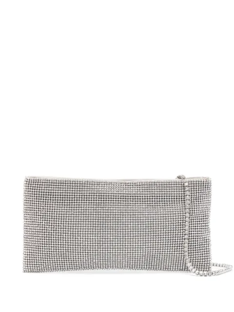 Benedetta Bruzziches Your Best Friend rhinestoned clutch Silver 015019