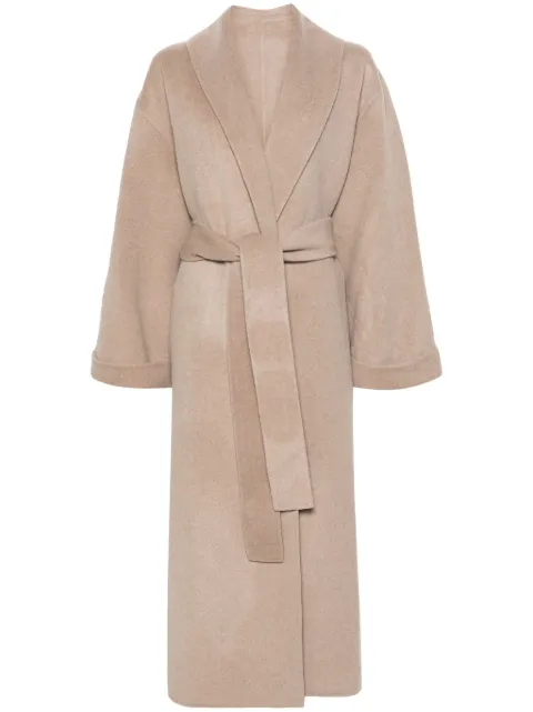 By Malene Birger Trullem belted wool coat Neutrals Q71360005Z