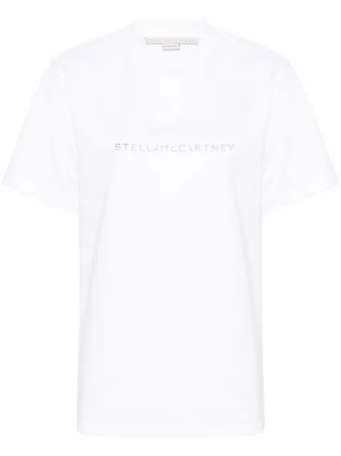 Stella McCartney logo-print cotton T-shirt White 6J01583SPY51