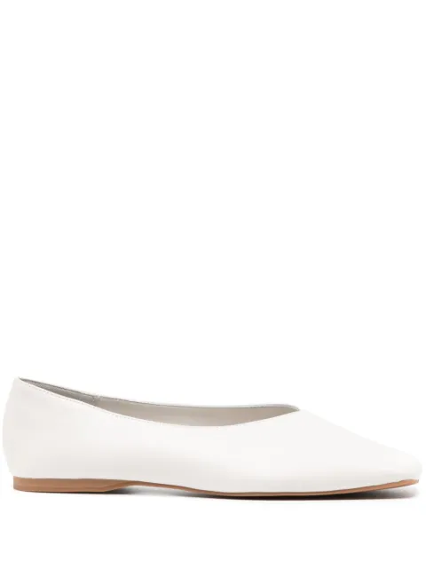 Senso Brynn leather ballerina flats White BRYNN