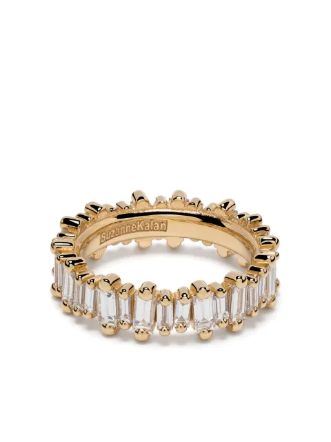 Suzanne Kalan 18kt yellow gold Bold diamond eternity ring Gold BAR487YG