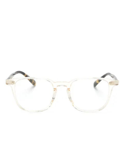 Oliver Peoples Nev square-frame glasses Brown OV5532U1626