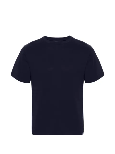 extreme cashmere Nº268 Cuba knitted T-shirt Blue NO268