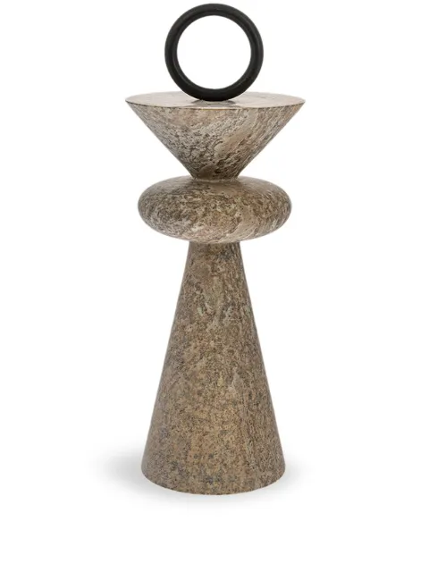 Gardeco Constantin Totem 2 stone sculpture Neutrals TAATTOTPS02