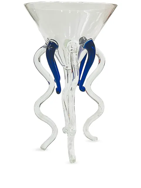 Les-Ottomans Medusa glass cup White GIN02