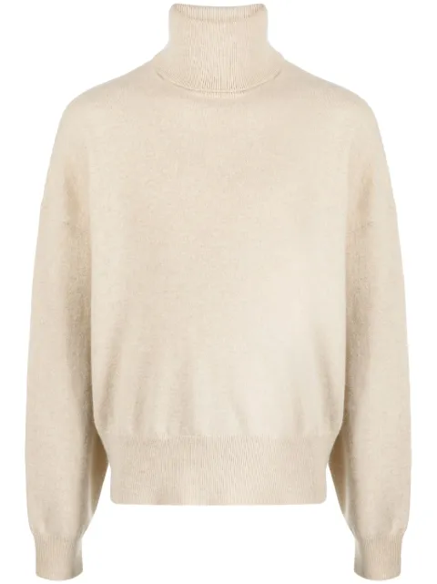 extreme cashmere n°204 Jill roll-neck jumper Neutrals NO204