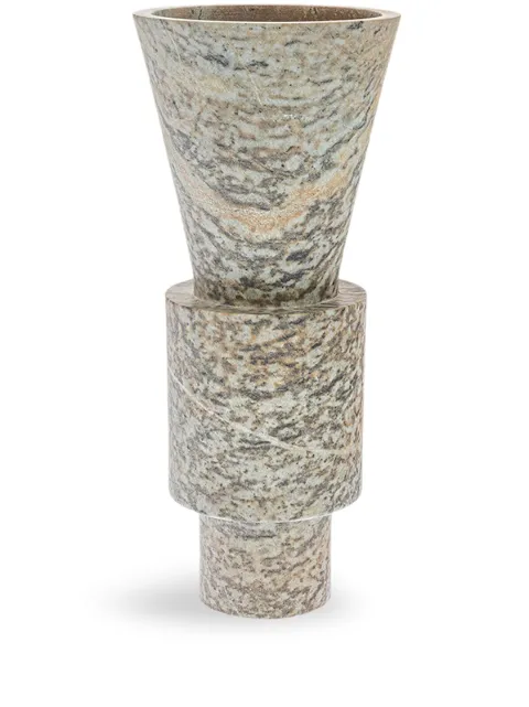 Gardeco Totem 6 stone vase Neutrals TAATVASPS06