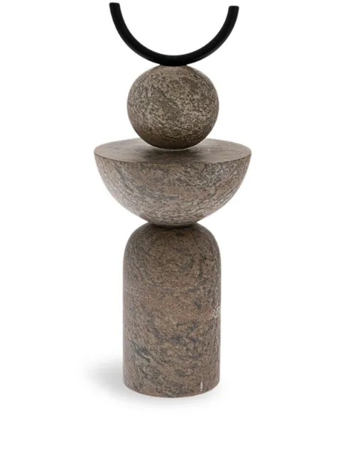 Gardeco Constantin Totem 1 stone sculpture Neutrals TAATTOTPS01