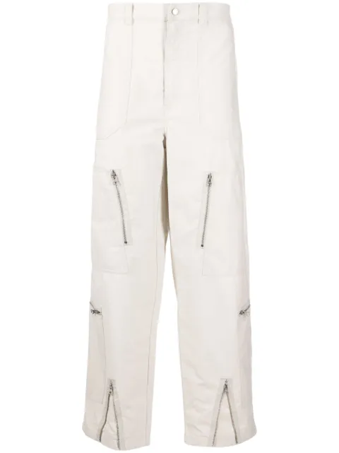 Stüssy Nyco cotton-blend trousers Neutrals 116646