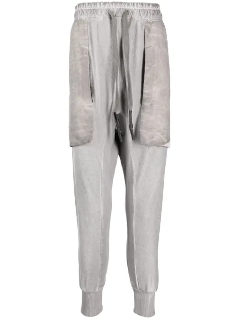 Isaac Sellam Experience drawstring track pants Grey GUSSETPANTSSPGEH24ALU