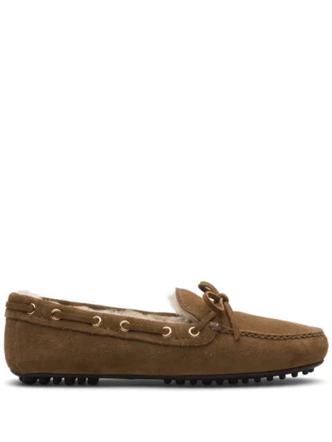 Car Shoe suede driving shoes Brown KDD34MFA000Z0G