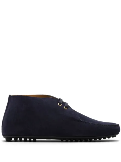 Car Shoe suede driving boots Blue KUT603F024LVA