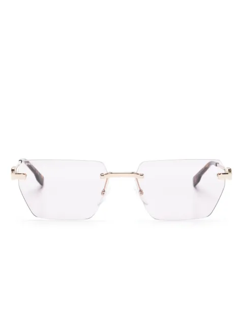DSQUARED2 EYEWEAR 0102/S rectangle-frame sunglasses Gold D20102S