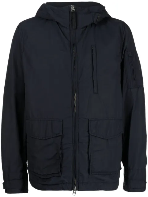 Woolrich hooded zip-up jacket Blue CFWOOC0792UT1028