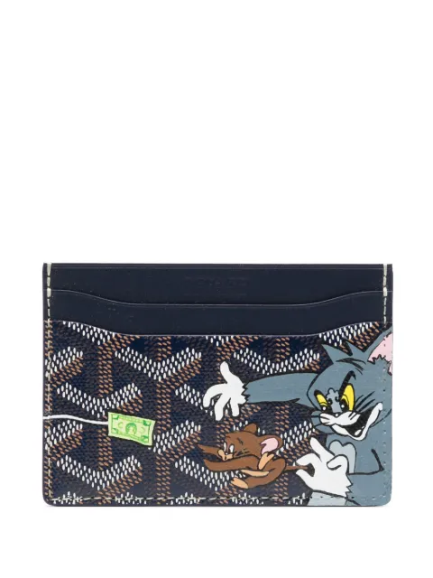 Goyard Pre-Owned pre-owned Tom and Jerry-print Saint Sulpice card holder Multicolour DPJGOYWAL7577