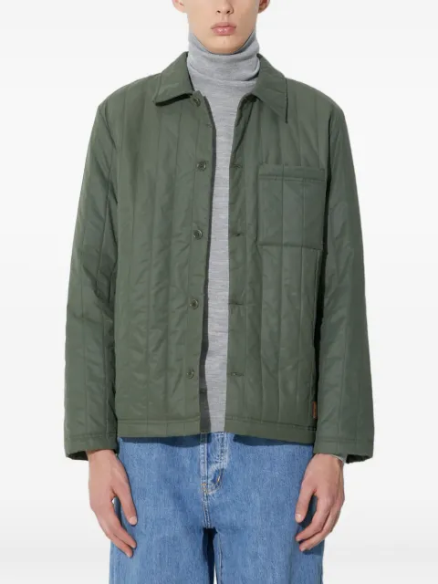 A.P.C. quilted panelled jacket Green COEZVH02859