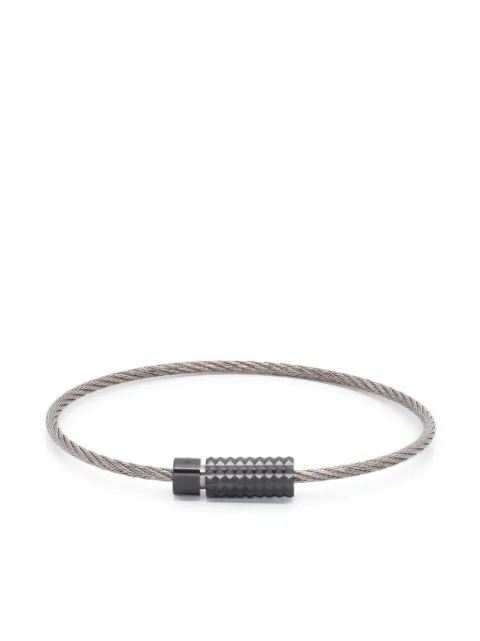 Le Gramme cable-link chain bracelet Silver LGCCNGUPBR05107