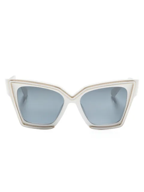 VALENTINO GARAVANI EYEWEAR Grace square-frame sunglasses White 50VLS126C