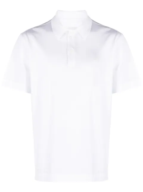 Givenchy 4G-embroidered piqué polo shirt White BM71KR3YCD