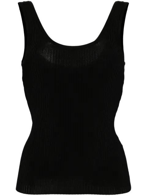 ZIMMERMANN scoop-neck tank top Black 4515TRS24