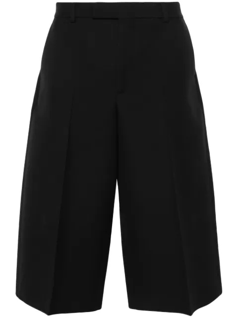 Gucci wide-leg cropped trousers Black 771040ZAPE5