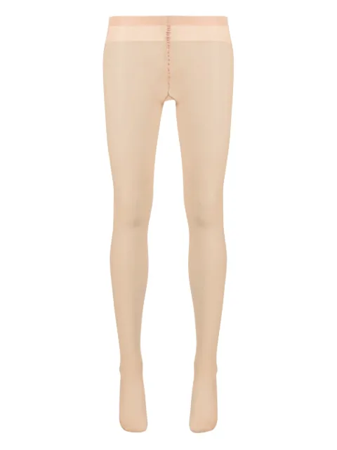 Wolford sheer high-waisted tights (pack of three) Brown 18413