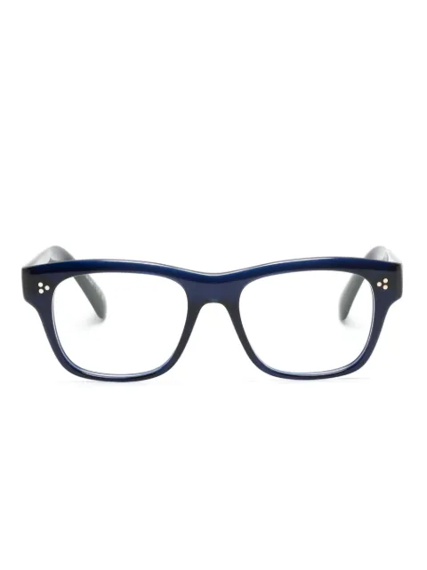 Oliver Peoples Birell rectangle-frame glasses Blue OV5524U1566