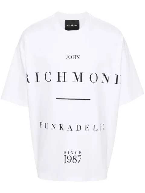 John Richmond logo-print T-shirt White RMP24066TS