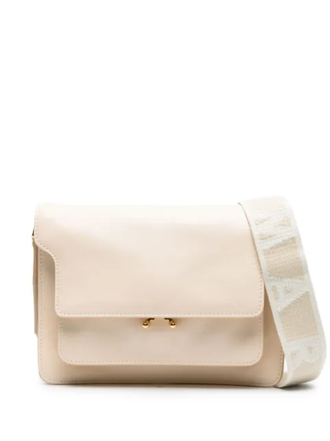 Marni medium Trunk Soft shoulder bag Neutrals SBMP0103Q5P2644