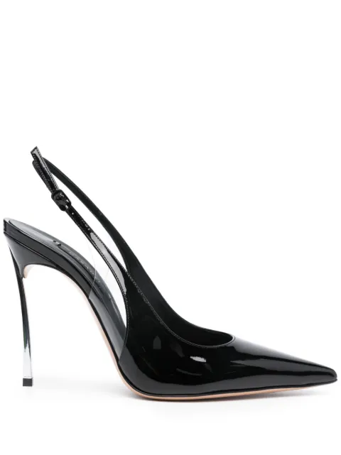 Casadei Superblade 100mm pumps Black 1G590X100MC1481