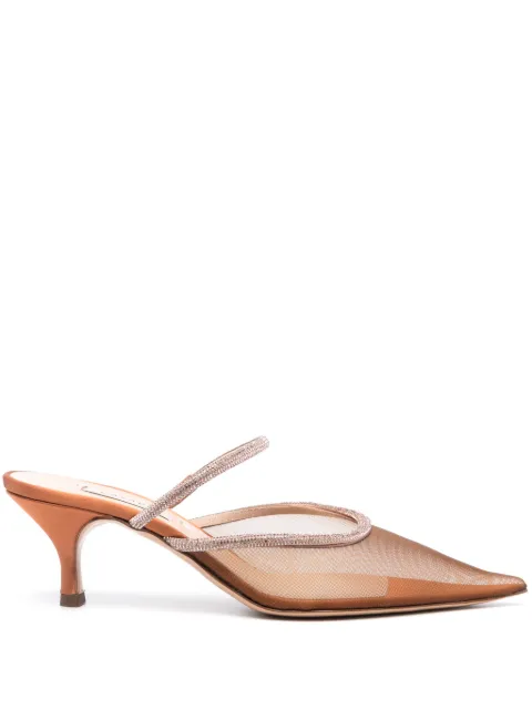 Casadei Scarlet Mimí 50mm mules Brown 1H993X0501MIMII