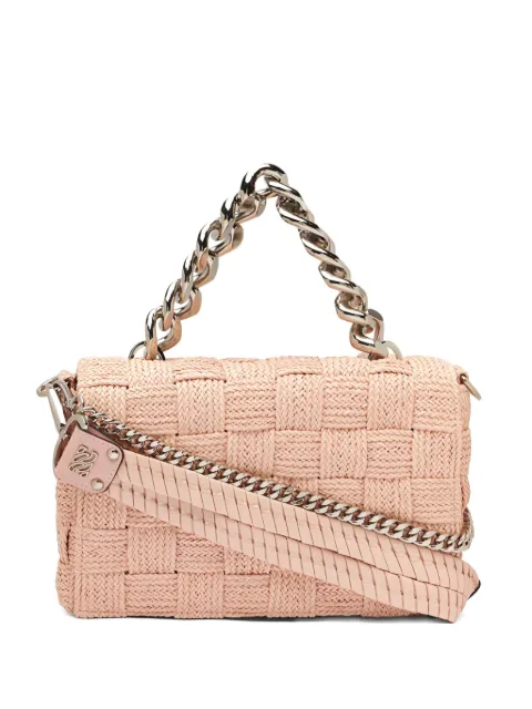 Casadei Hanoi woven chain shoulder bag Neutrals 3W411X0000B0317