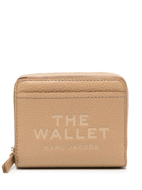 Marc Jacobs debossed-logo leather wallet Neutrals 2R3SMP044S10