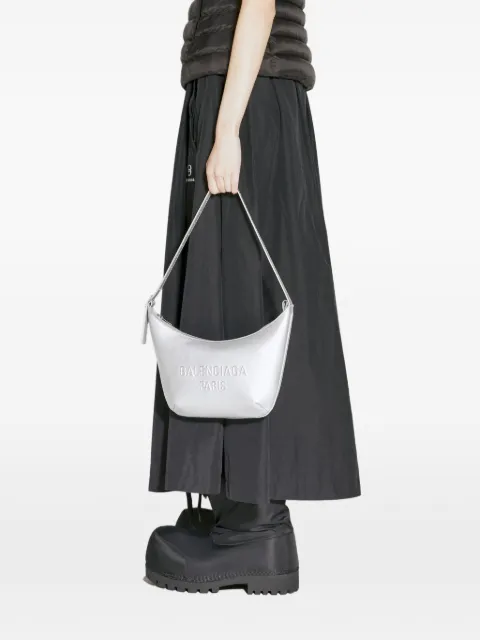 Balenciaga Mary-Kate leather shoulder bag Silver 7717332AAKE