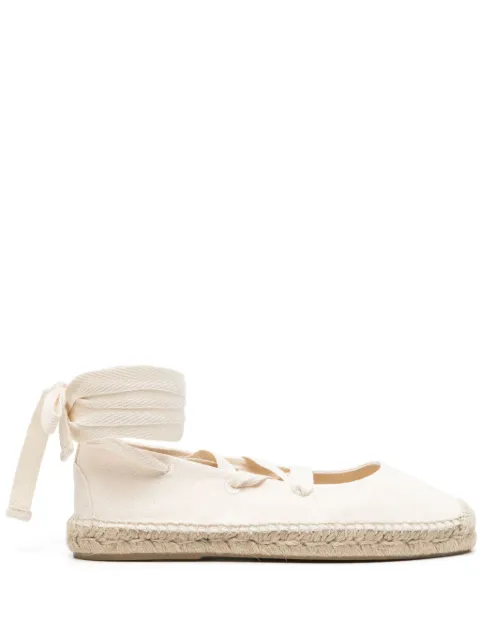 Polo Ralph Lauren lace-up flat espadrilles White 818923256001