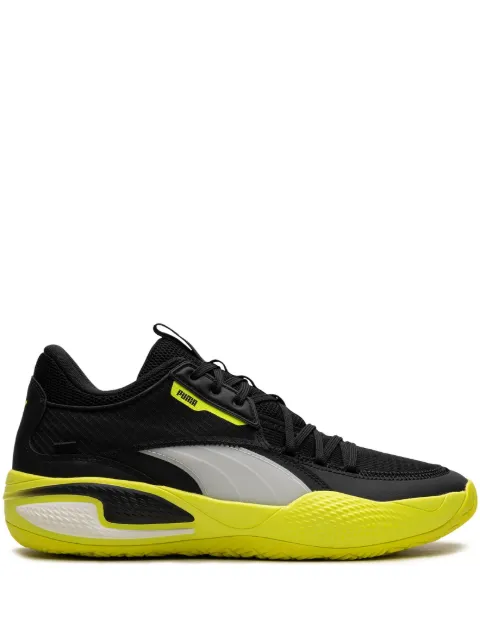 PUMA Court Rider "Black/Yellow Alert" sneakers Black 19506403