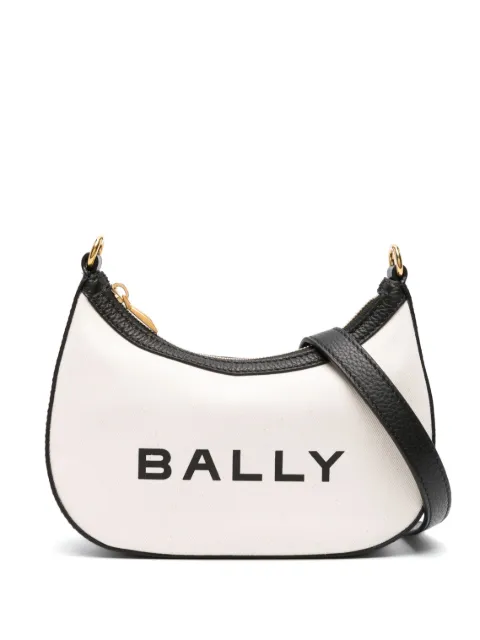 Bally Ivory canvas shoulder bag Neutrals WAC02MCV034