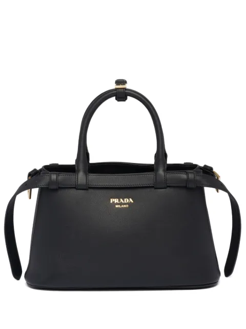 Prada buckle tote bag Black 1BA418VOOO2CYS