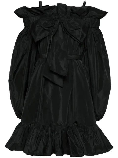 Patou Volume ruffled minidress Black DR1430011