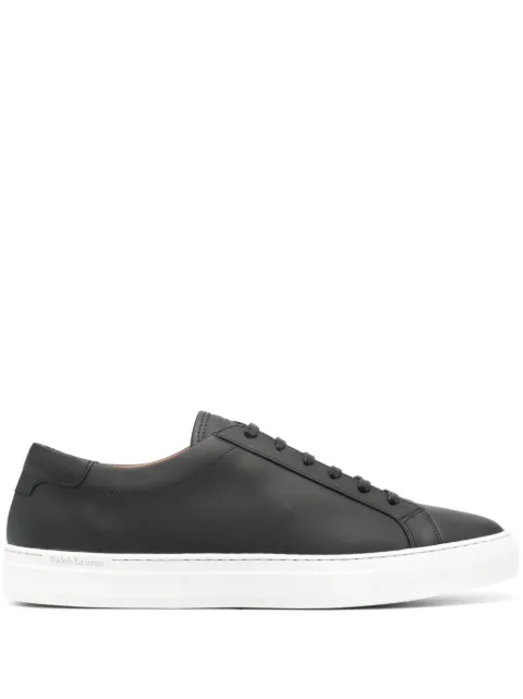 Polo Ralph Lauren Jermain Lux leather sneakers Black 809913531002
