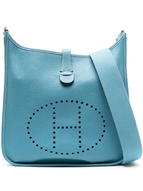 Hermès Pre-Owned 2011 Evelyne shoulder bag Blue HER5800SH